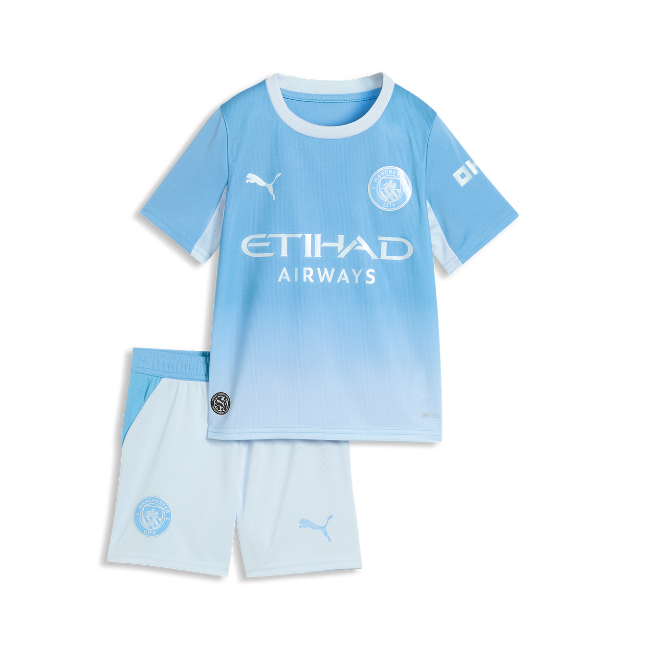 Manchester City 2026/27 Home Kids Stadium Replica Jersey front view
