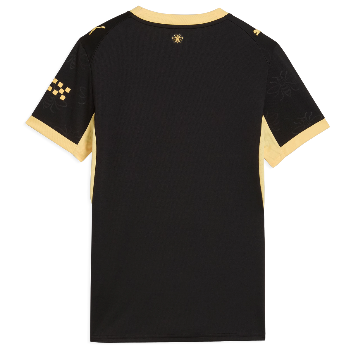 Back view of women's Manchester City 2026-2027 away black replica football shirt by Final Third Kit