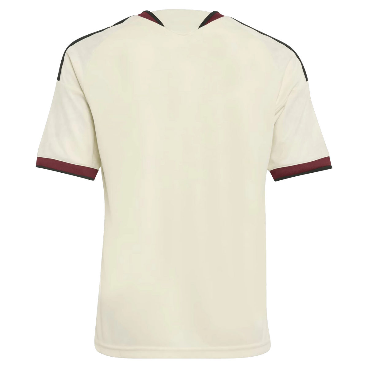 Back view of youth Manchester United 2026-2027 third cream replica football shirt by Final Third Kit