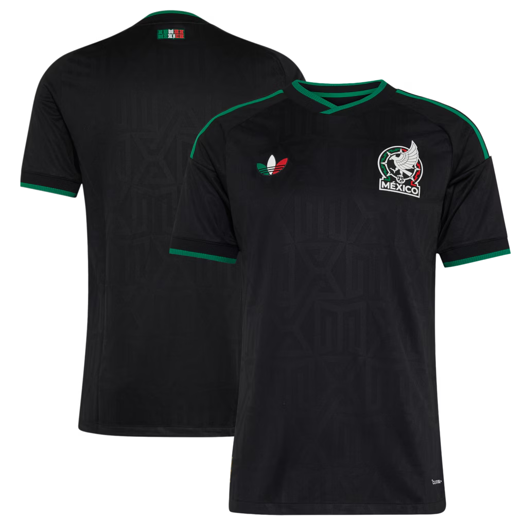 Mexico national team 2026 soccer jersey black with subtle details