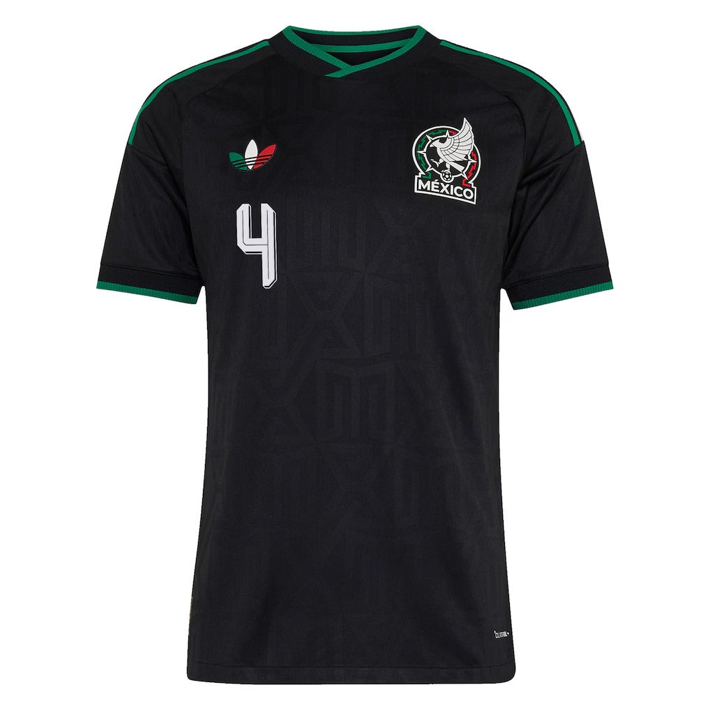 Mexico national team 2026 third soccer jersey with E. ÁLVAREZ #4 custom print