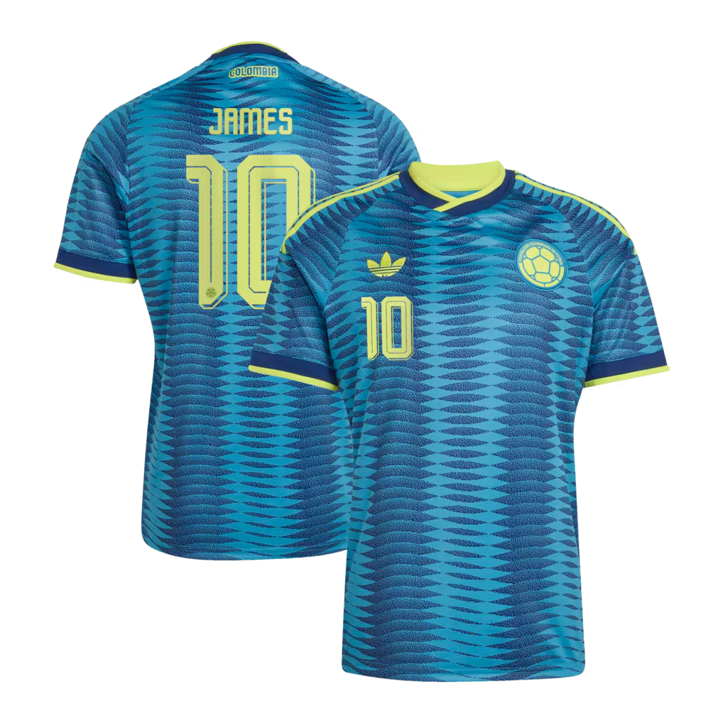 James Rodríguez Colombia National Team adidas 2026 Away Replica Jersey