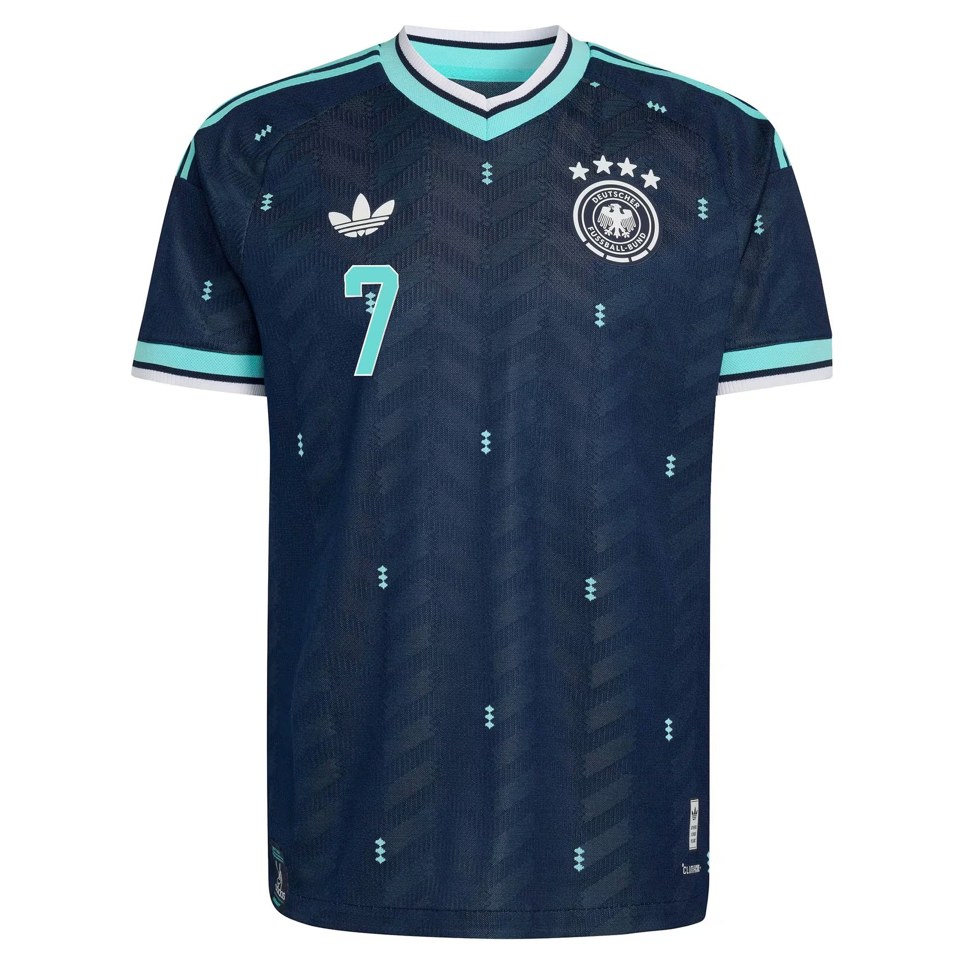 Germany 2026 World Cup Away Stadium Replica Jersey with Havertz #7 printing front view
