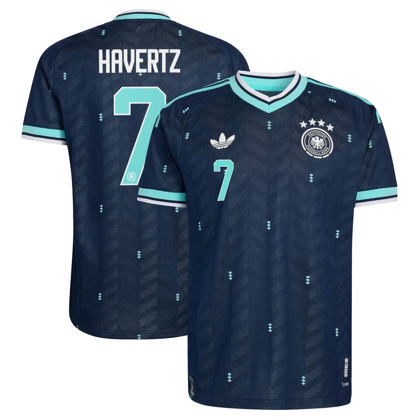 Germany 2026 World Cup Away Stadium Replica Jersey with Havertz #7 printing 