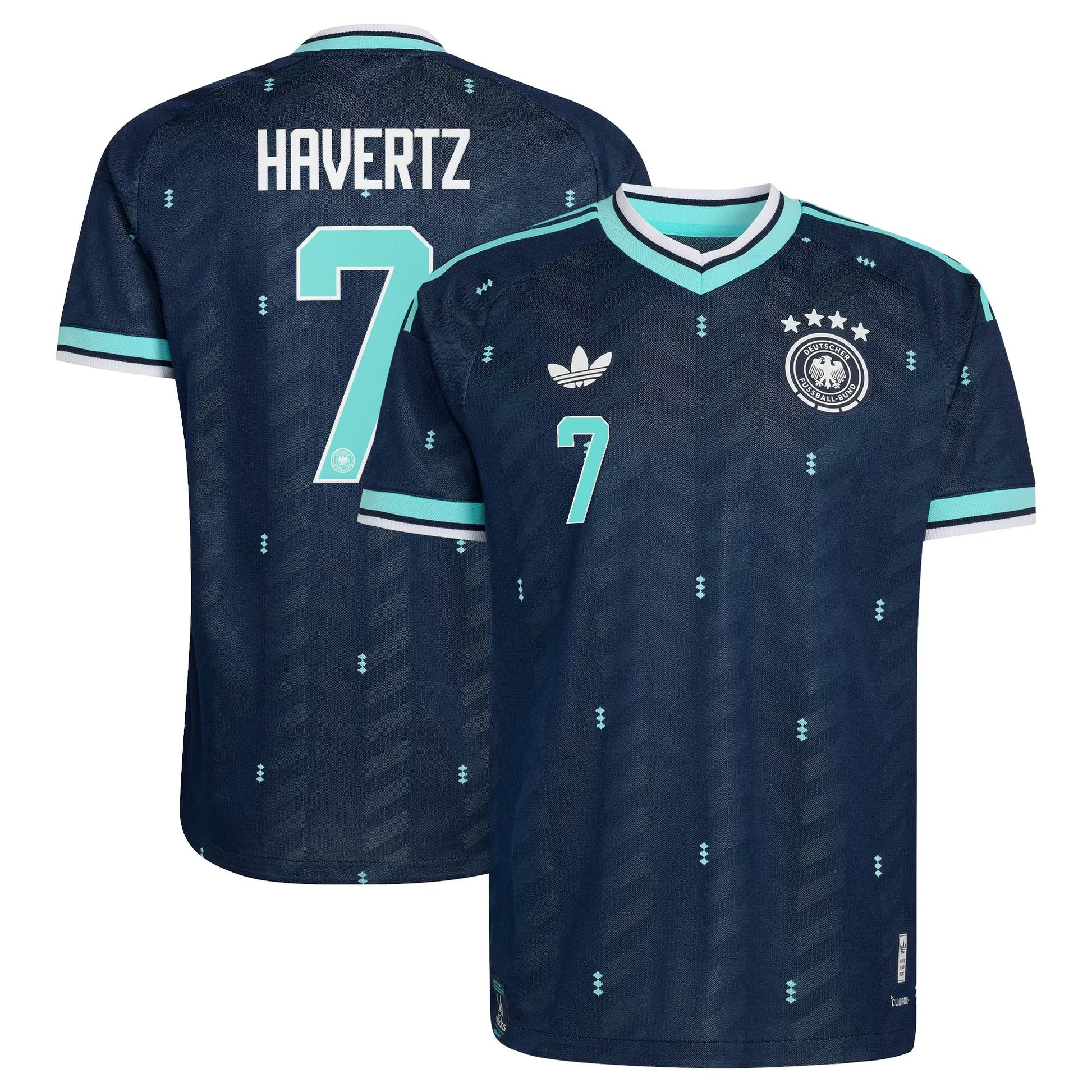 Germany 2026 World Cup Away Stadium Replica Jersey with Havertz #7 printing 