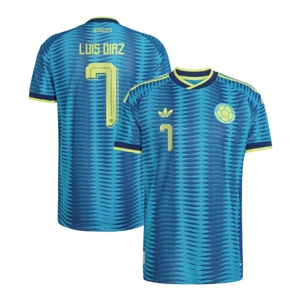 Colombia 2026 World Cup Away Stadium Replica Jersey - Davinson Sánchez #23