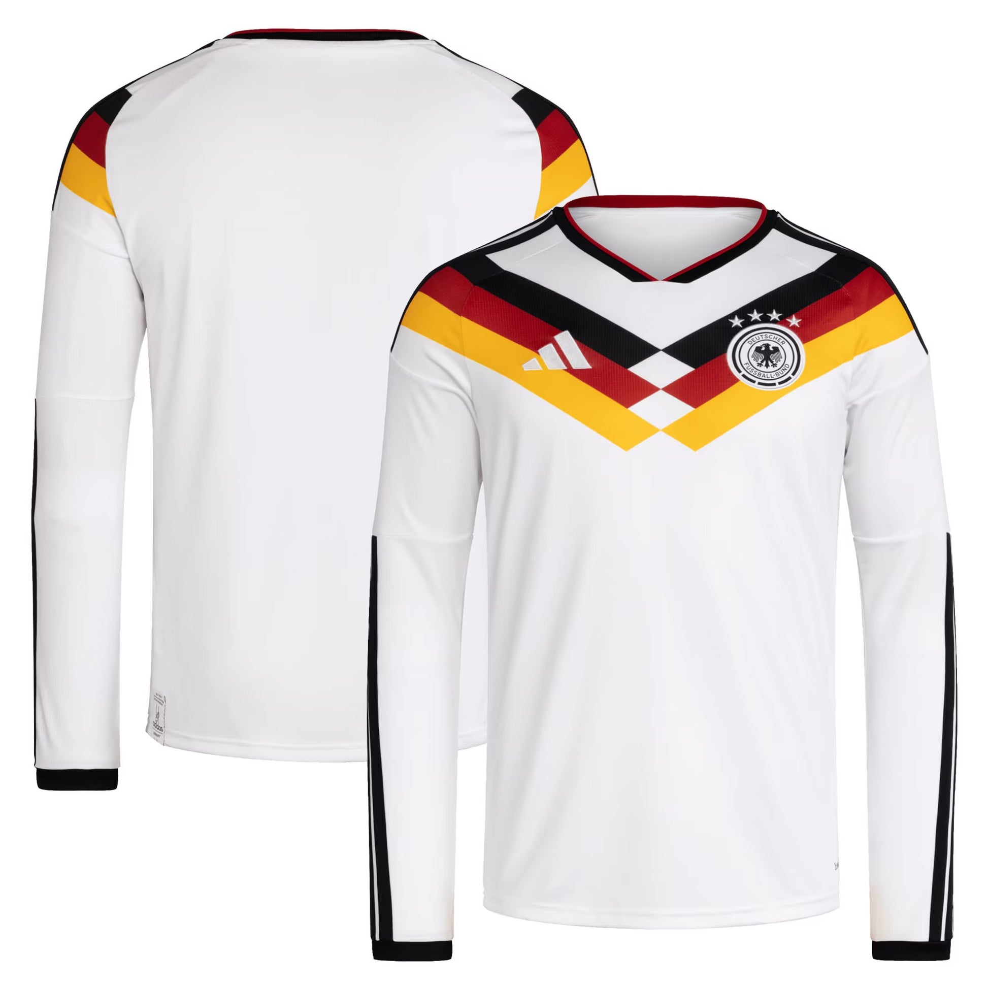 Germany 2026 World Cup Home Long Sleeve Stadium Replica Jersey