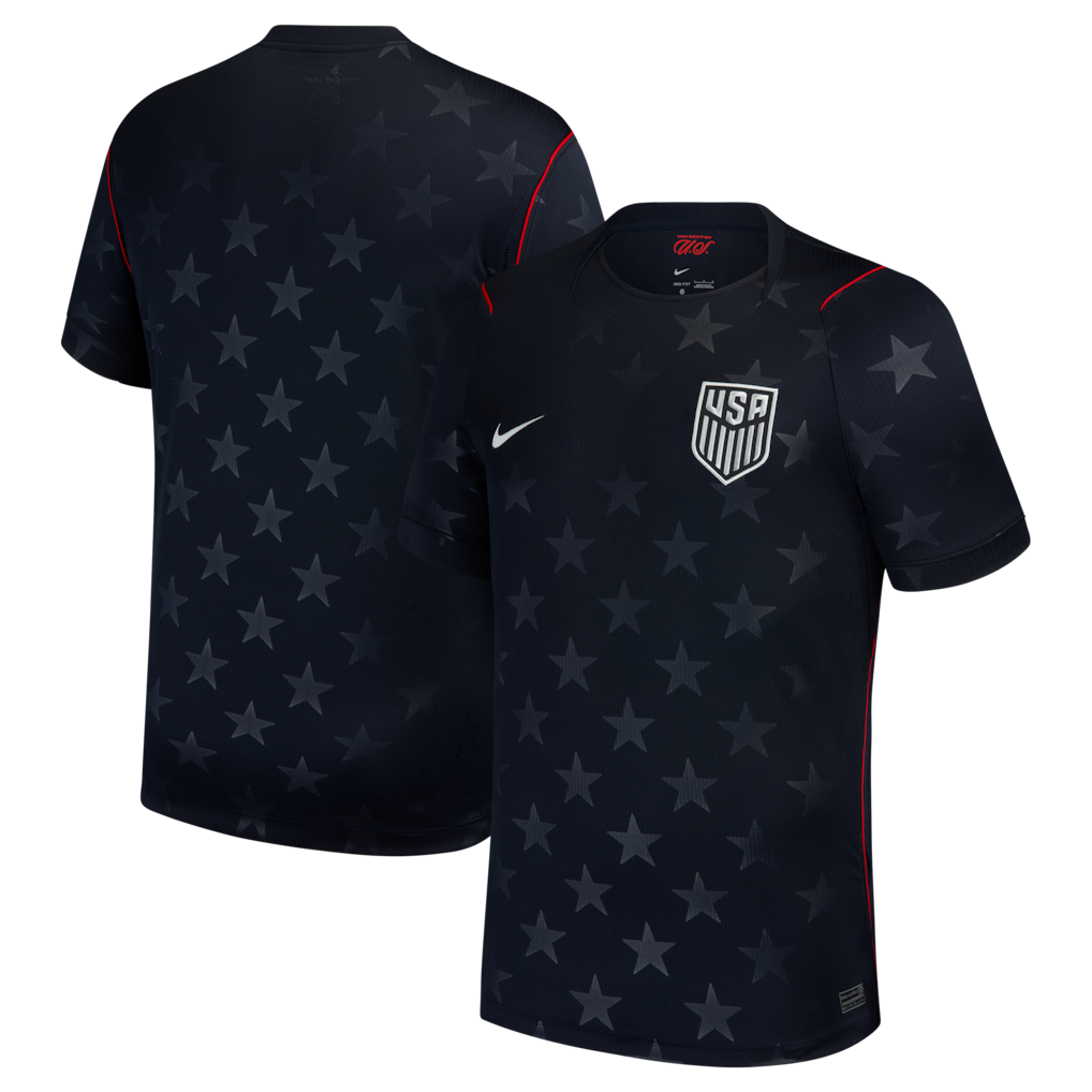 mens nike white usmnt 2026 away stadium replica jersey