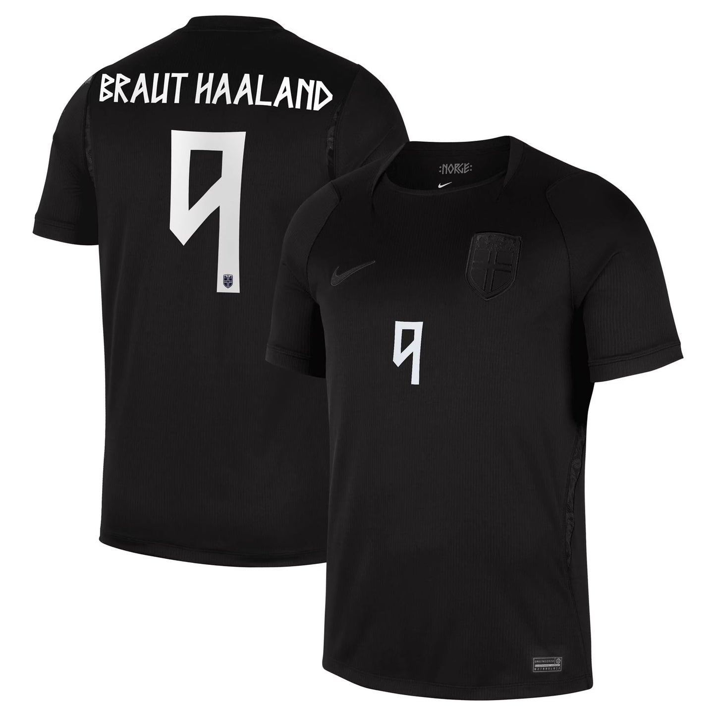 Norway 2026 Away Stadium Replica Jersey - Haaland #9