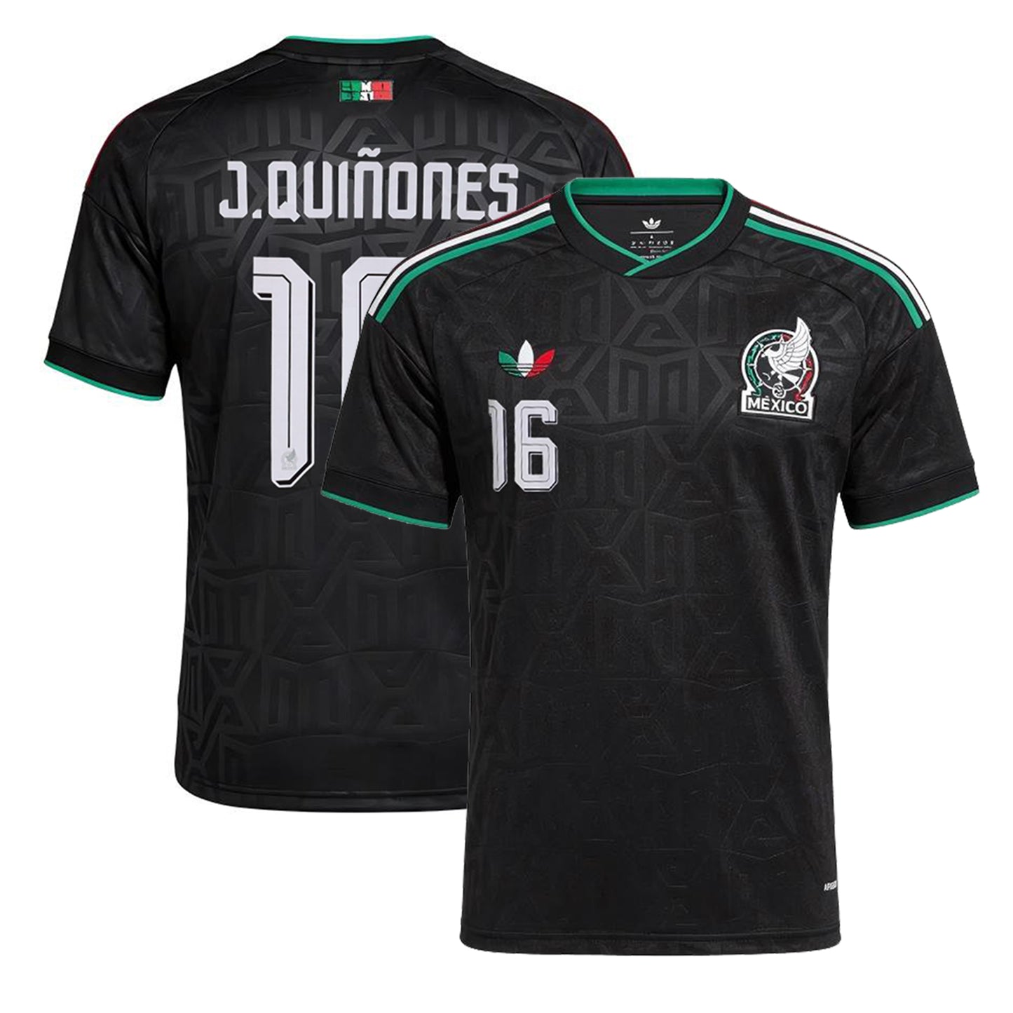 Mexico 2026 World Cup Home Stadium Replica Jersey With Quiñones #16 Printing