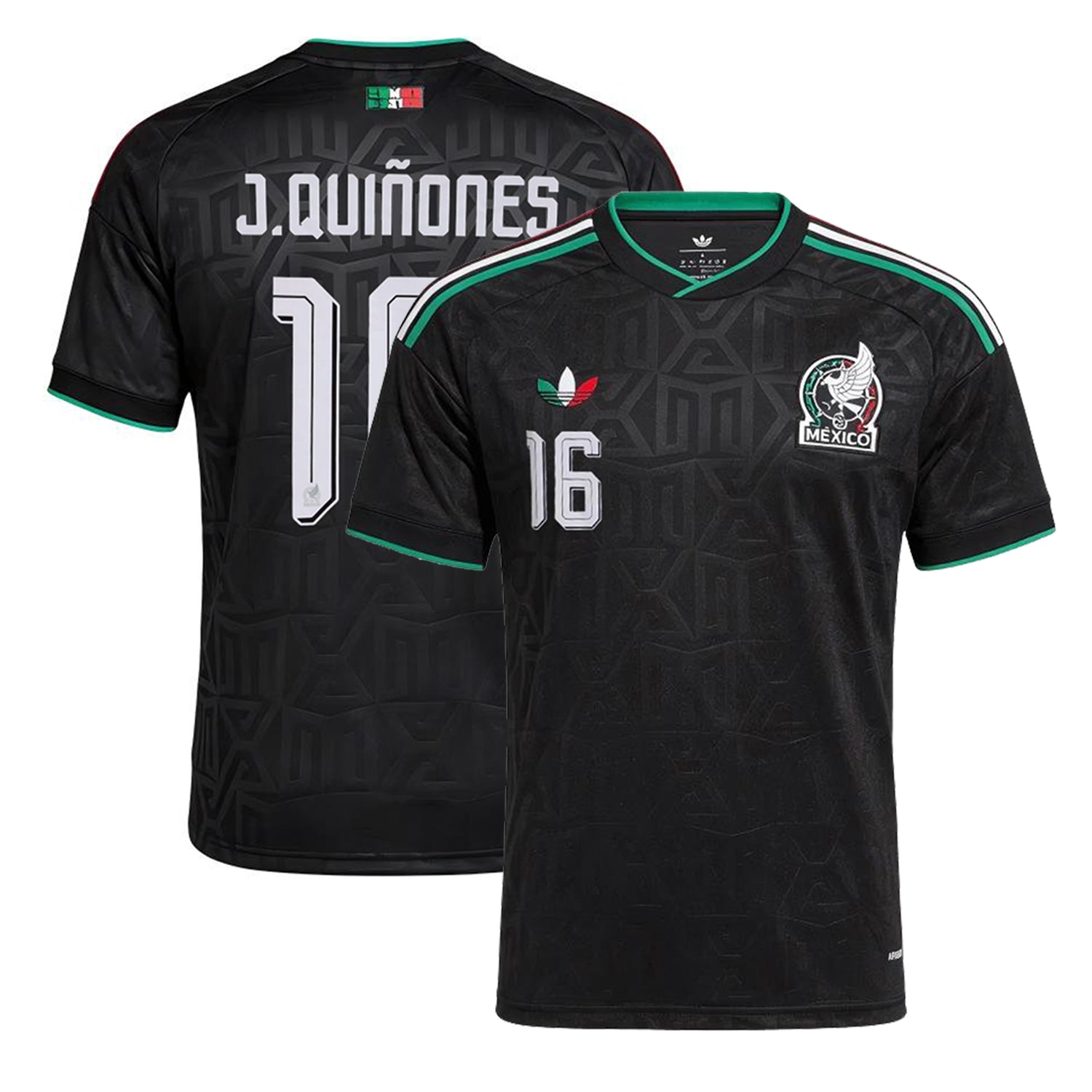 Mexico 2026 World Cup Home Stadium Replica Jersey With Quiñones #16 Printing