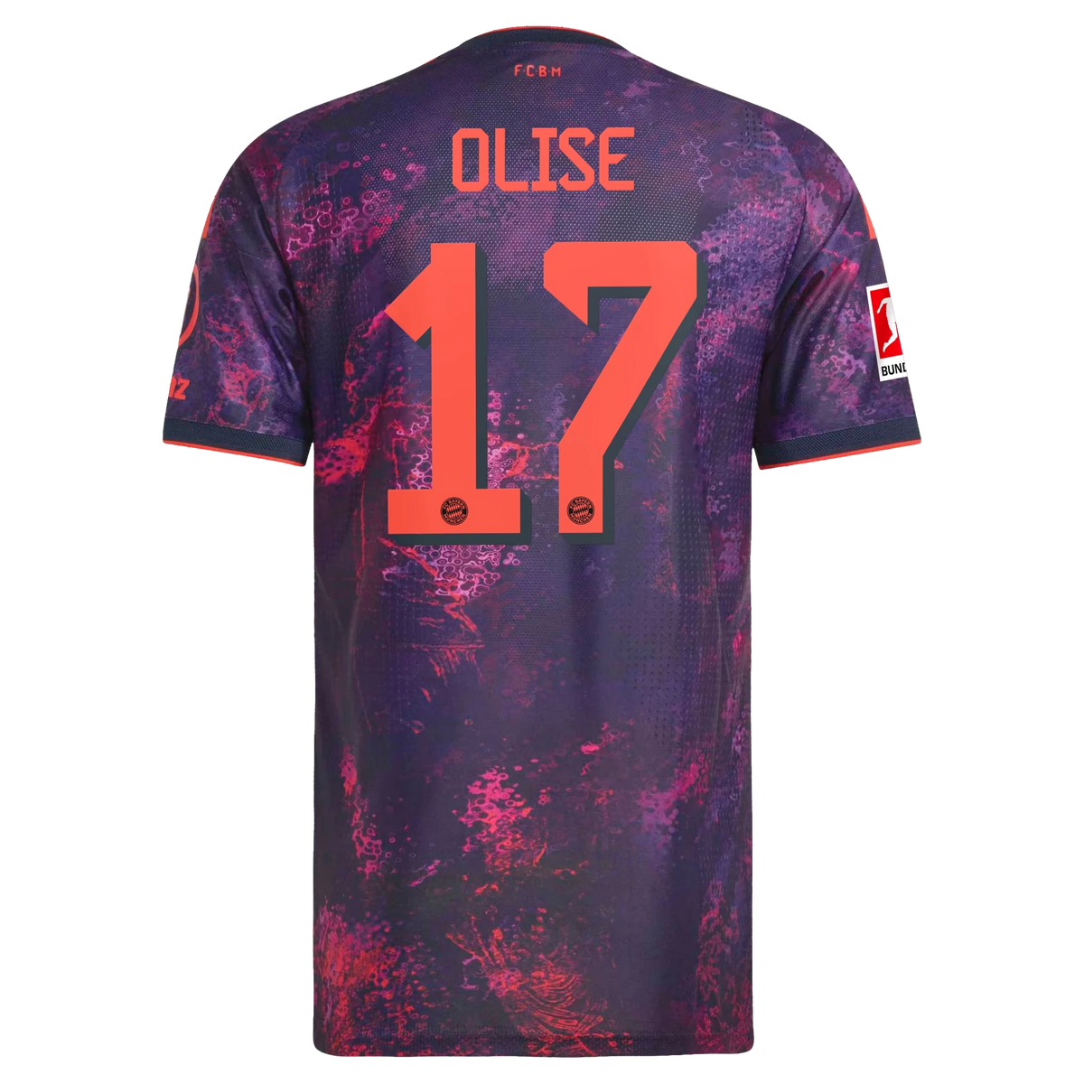 Michael Olise Bayern Munich 2026/27 Third On-Field Authentic Jersey - Purple