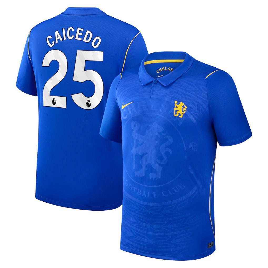 Chelsea 2026/27 Home Stadium Replica Jersey - Caicedo #25