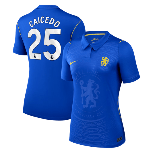 Women's Chelsea 2026/27 Home Stadium Replica Jersey - Caicedo #25