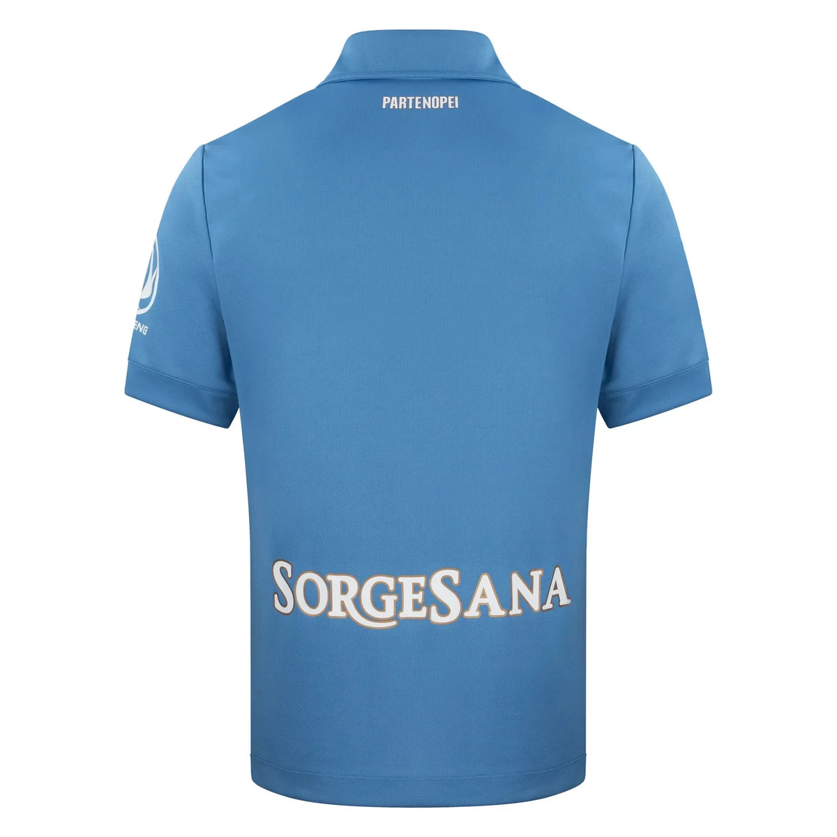 Back view of Napoli 2026-2027 away white stadium replica football shirt by Final Third Kit