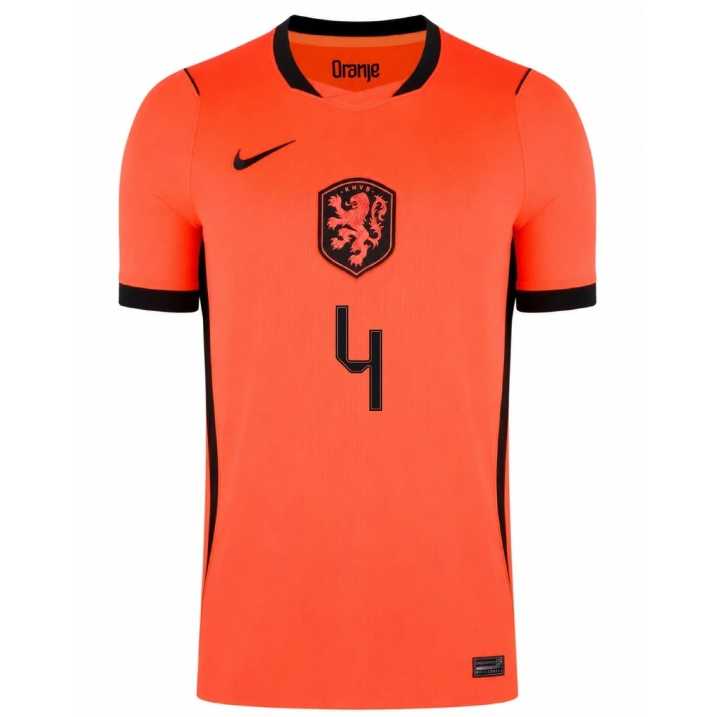 Netherlands 2026 World Cup Away Stadium Replica Jersey - Virgil #4