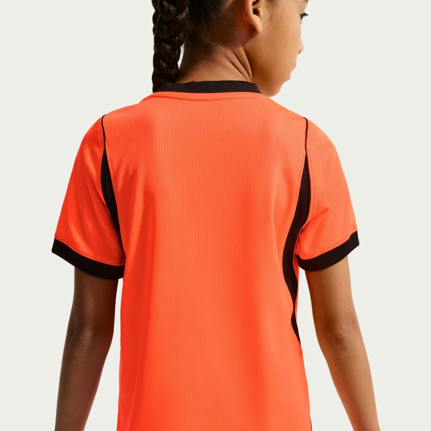 Netherlands 2026 World Cup Home Stadium Replica Kids jersey back view