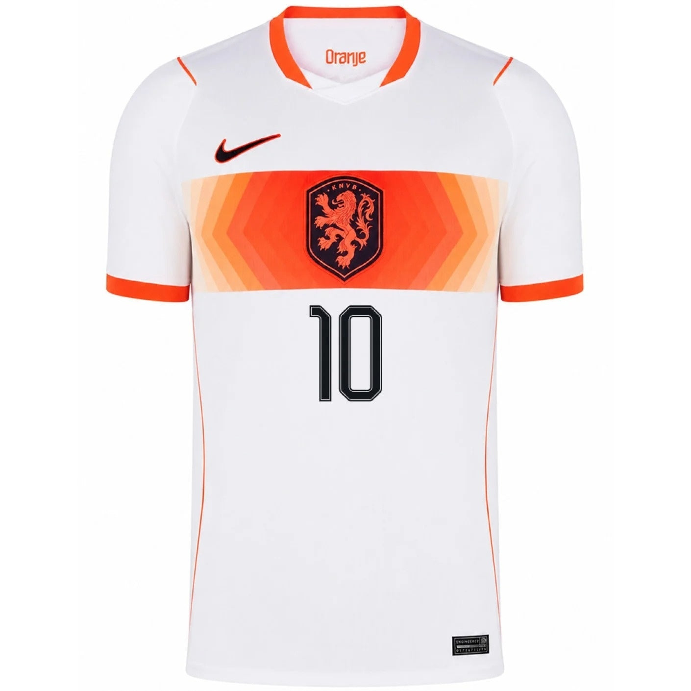 Netherlands Memphis 10 Away stadium replica Shirt 2026 world cup front view
