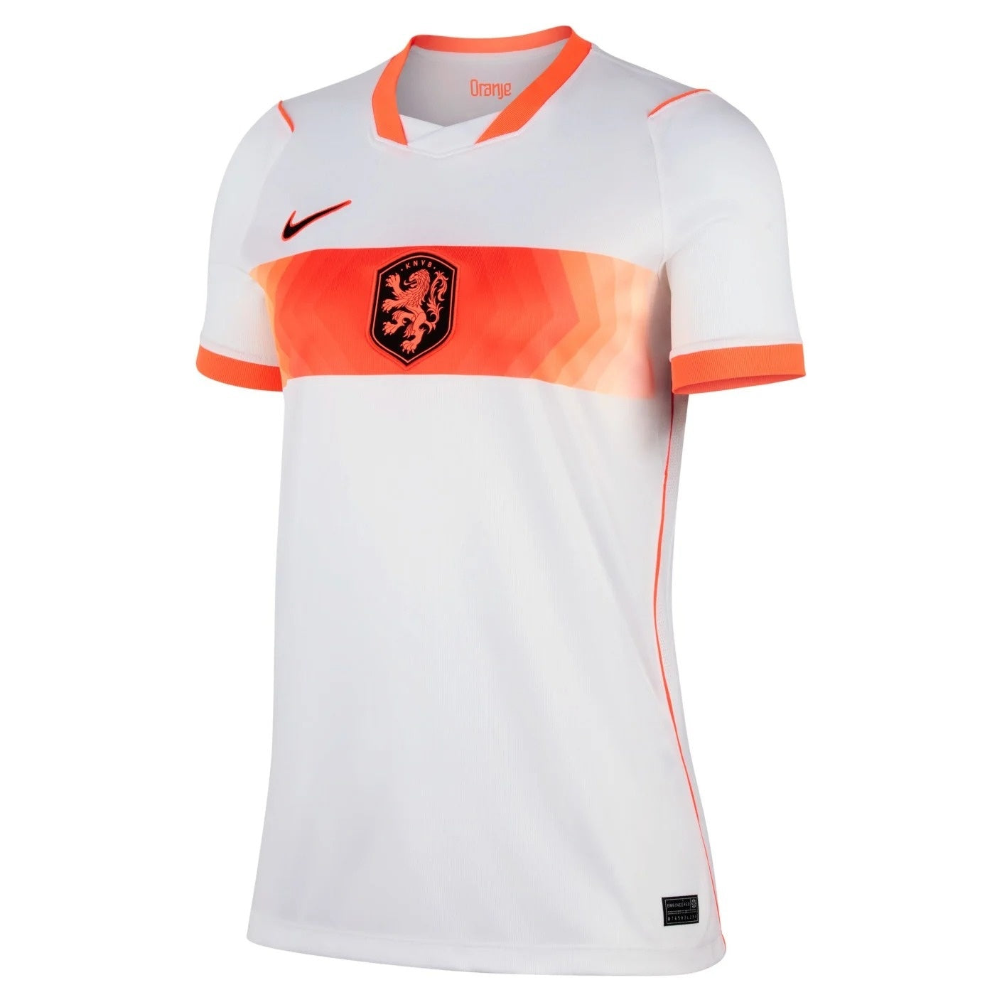 Women's Netherlands 2026 World Cup Away Stadium Replica Jersey front view