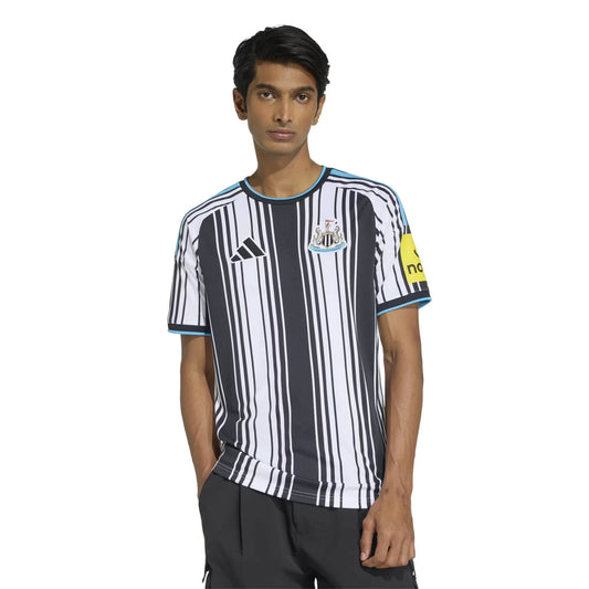 Front View Of A Man Wear A Newcastle United 2026 27 Away Jersey