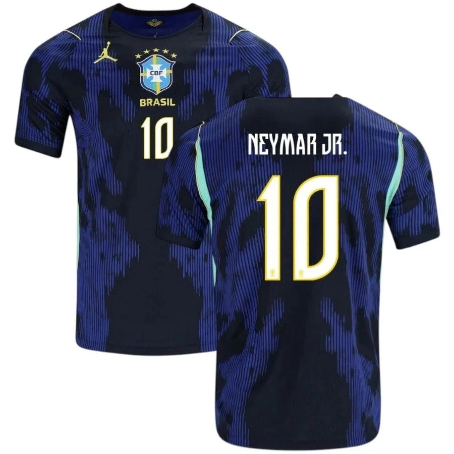 Brazil 2026 World Cup Away Stadium Replica Jersey With Neymar Jr. #10 Printing