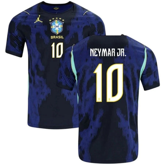 Brazil 2026 World Cup Away Stadium Replica Jersey With Neymar Jr. #10 Printing