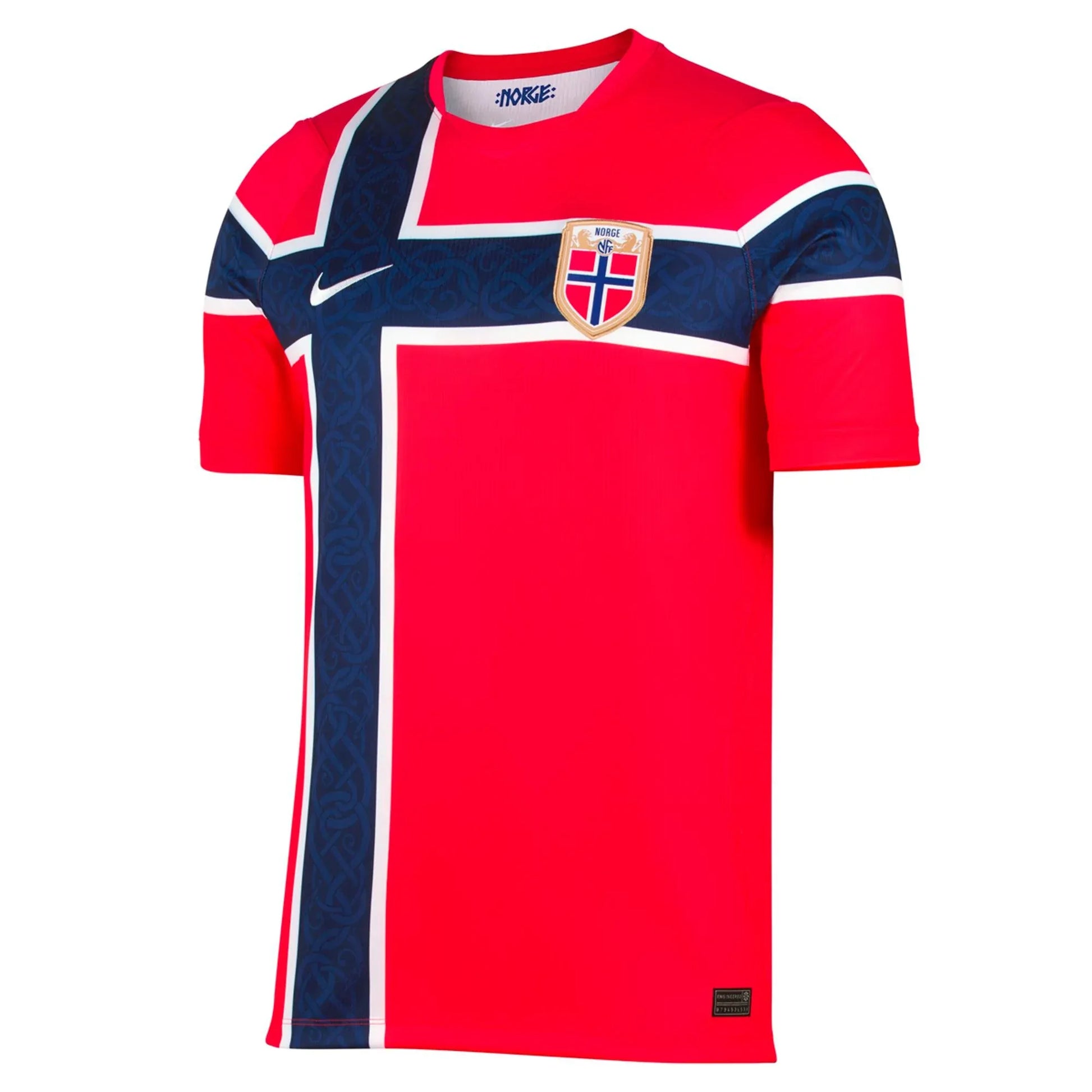 Norway 2026 Home Stadium Replica Jersey front view