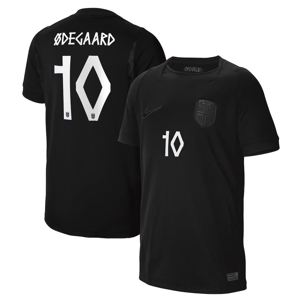 Norway 2026 Away Stadium Replica Jersey - Ødegaard #10