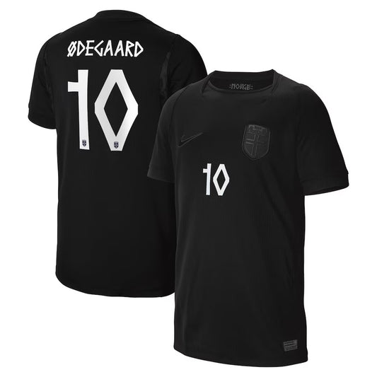 Norway 2026 Away Stadium Replica Jersey - Ødegaard #10