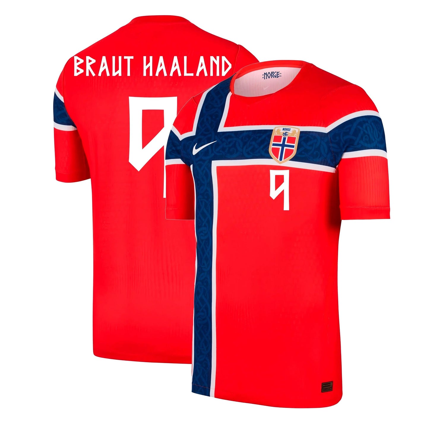 Norway 2026 Away Stadium Replica Jersey - Haaland #9