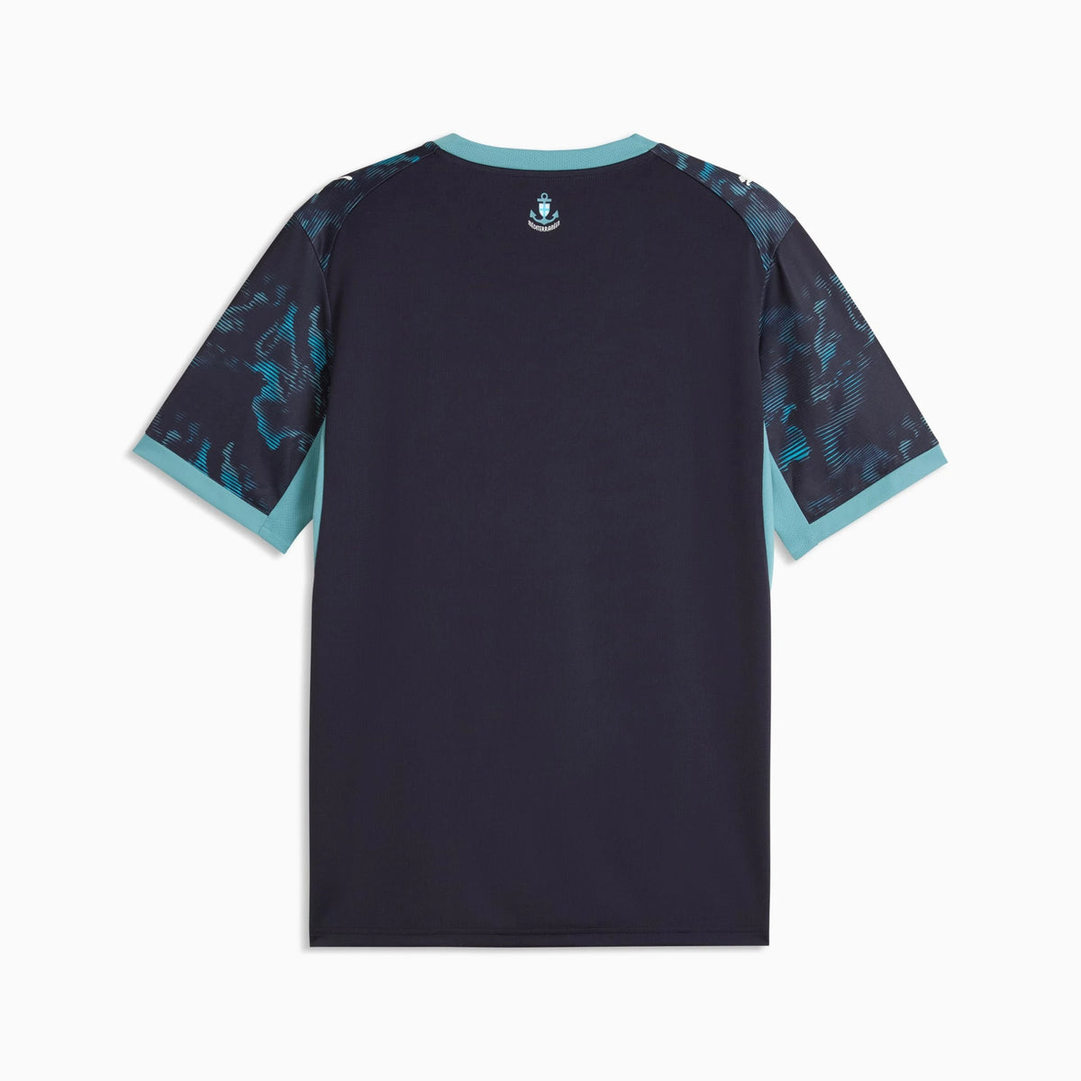 Back view of Olympique de Marseille 2026-2027 away black replica football shirt by Final Third Kit