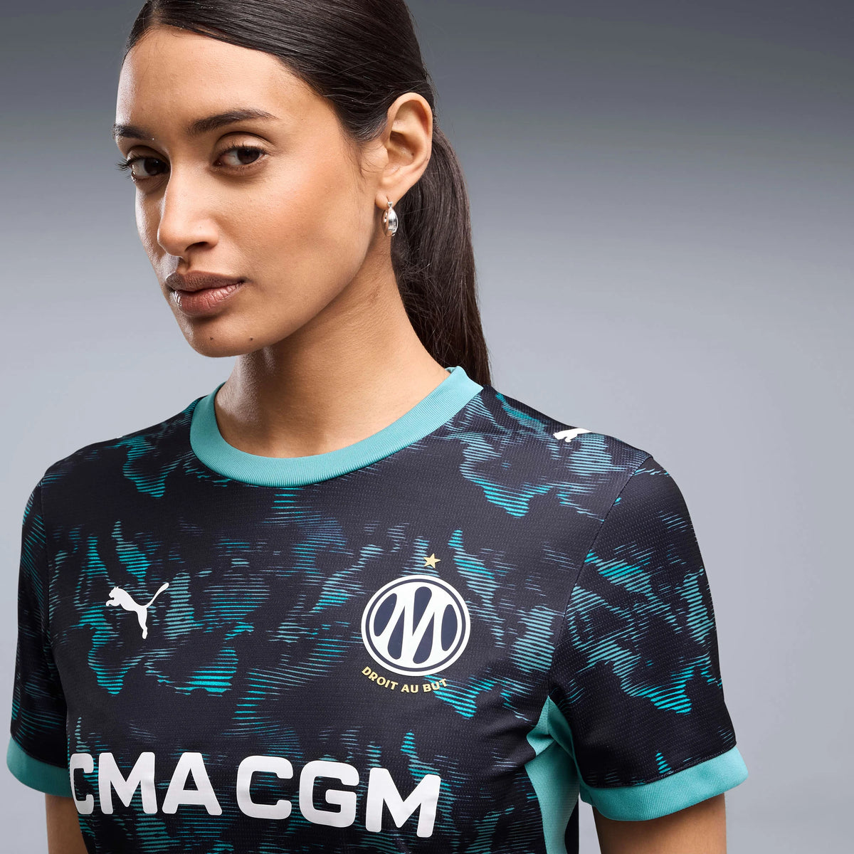 Olympique de Marseille 26/27 Home Women Replica Jersey - White