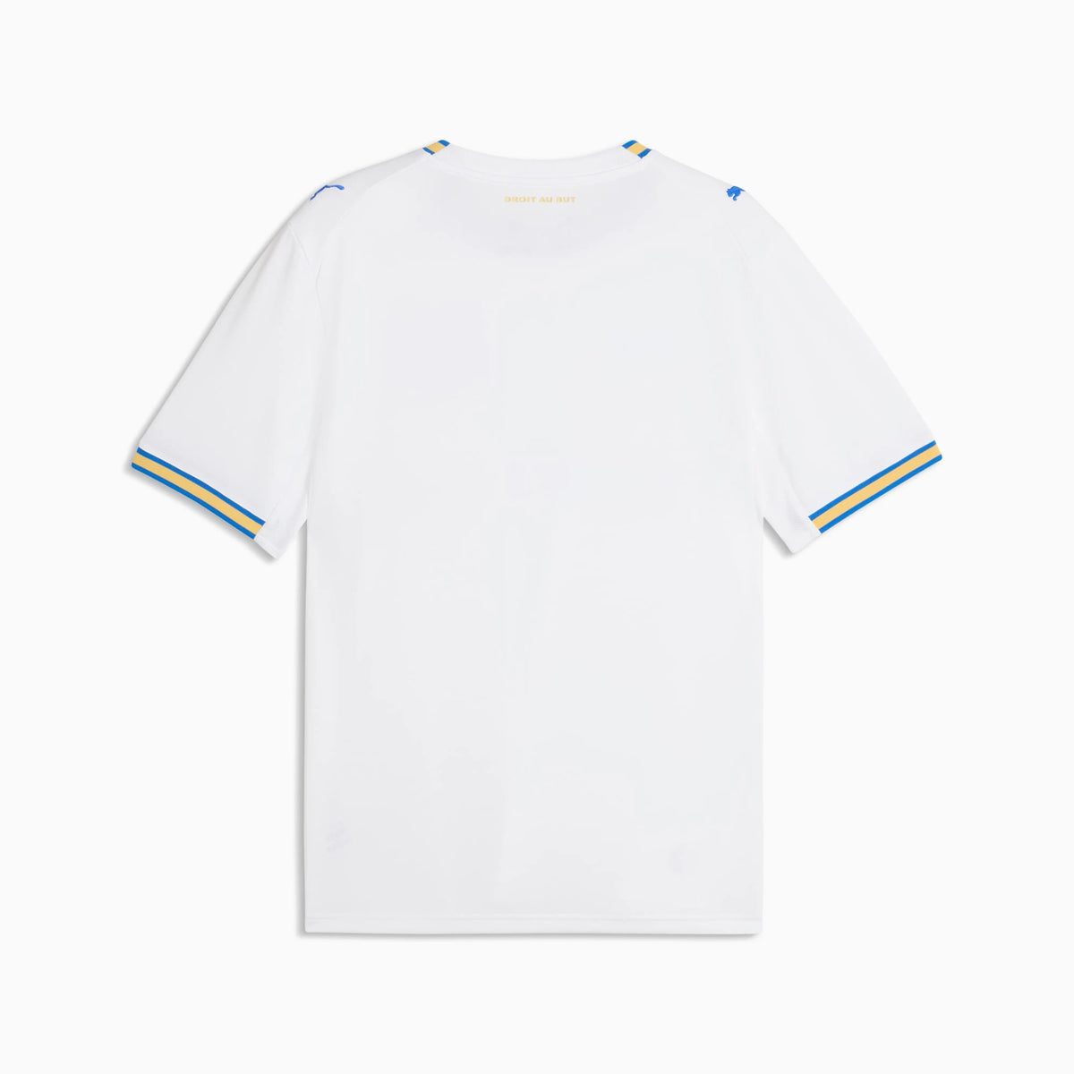 Back view of Olympique de Marseille 2026-2027 home white replica football shirt by Final Third Kit