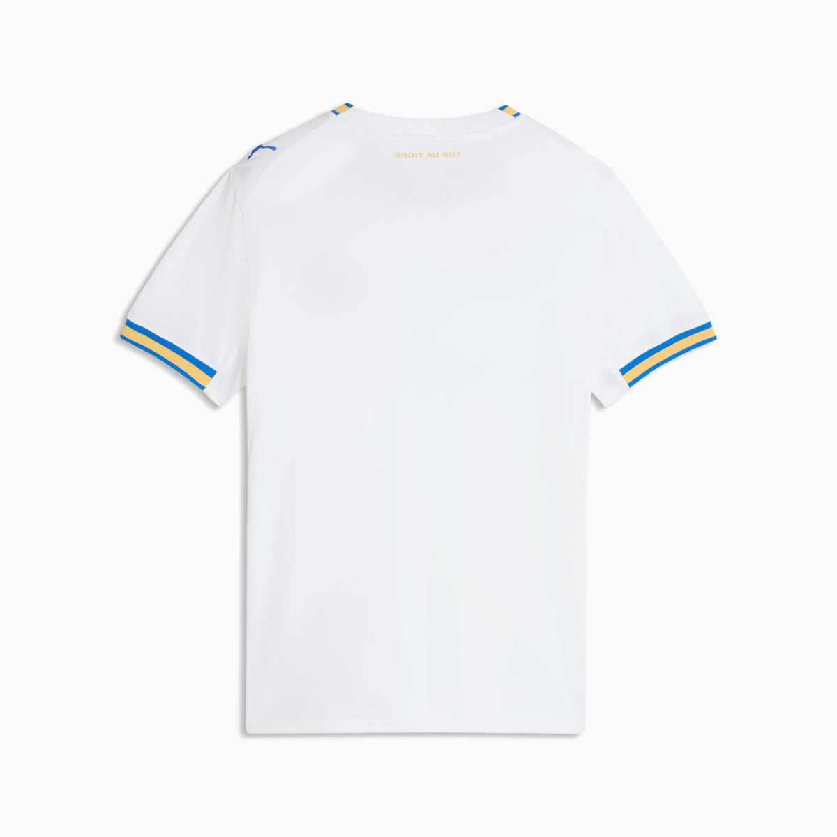 Back view of women's Olympique de Marseille 2026-2027 home white replica football shirt by Final Third Kit