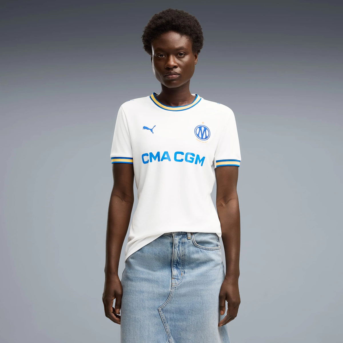 Olympique de Marseille 26/27 Home Women Replica Jersey - White