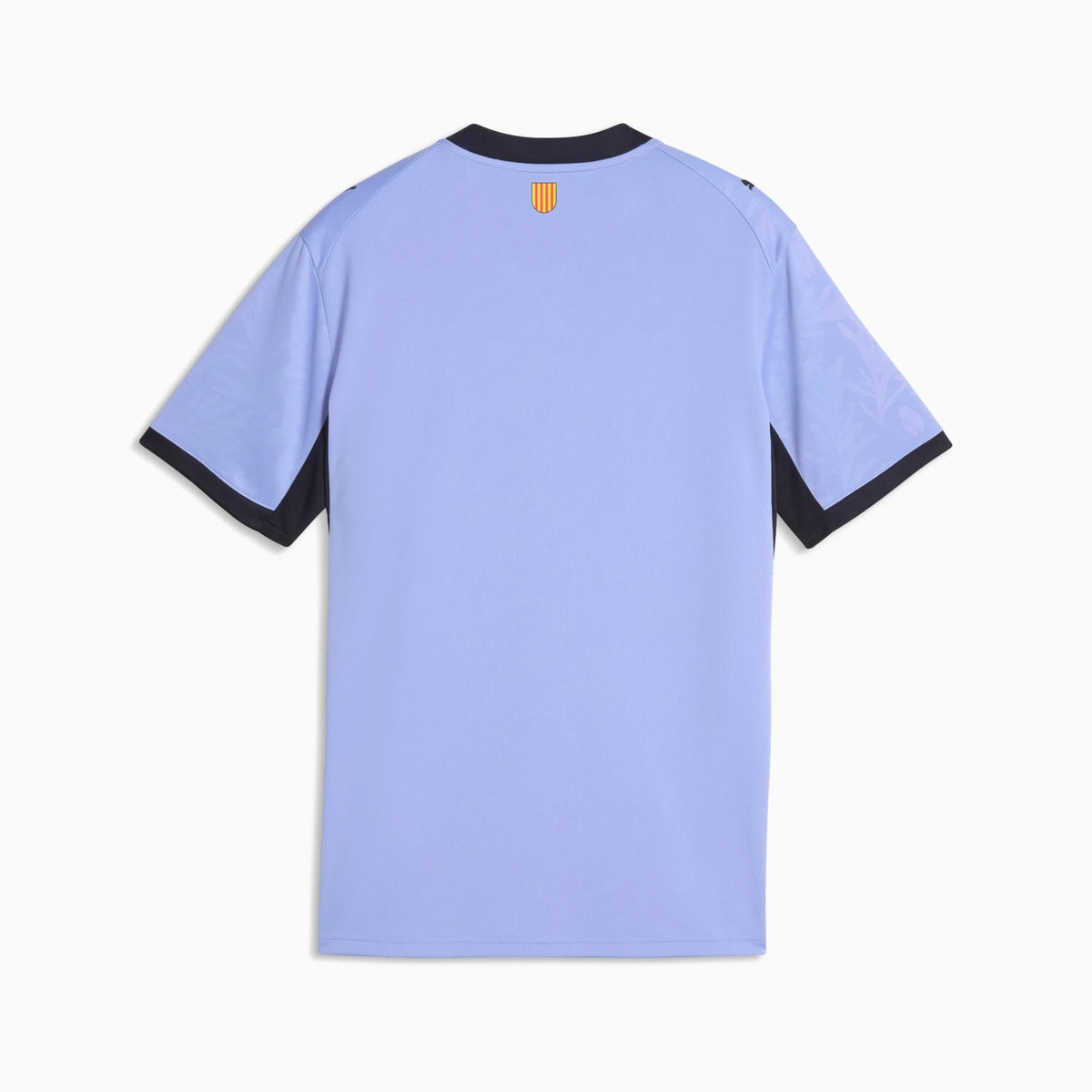 Back view of youth Olympique de Marseille 2026-2027 third blue replica football shirt by Final Third Kit