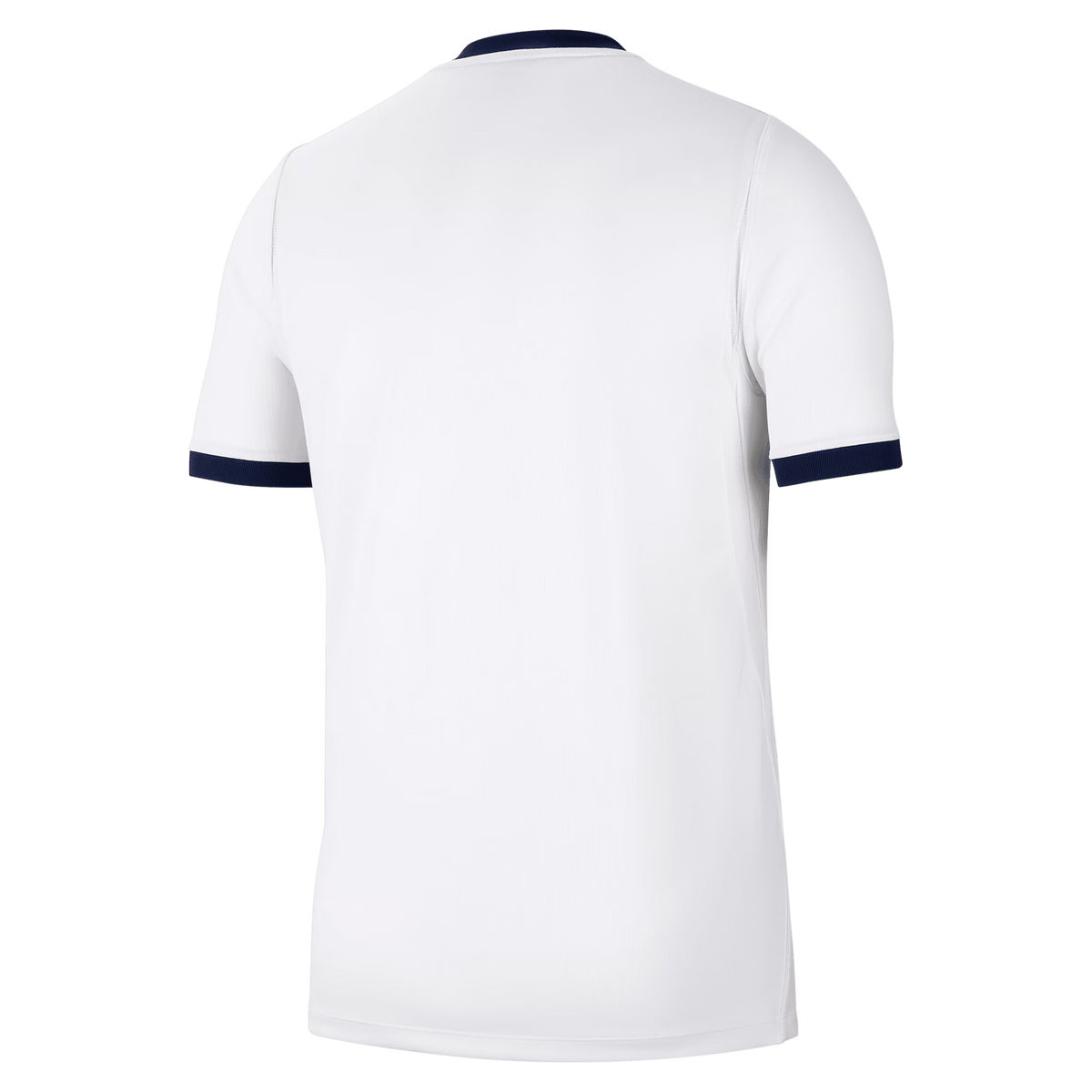 Front view of men's Paris Saint-Germain 2026-2027 away white stadium replica soccer jersey by Final Third Kit