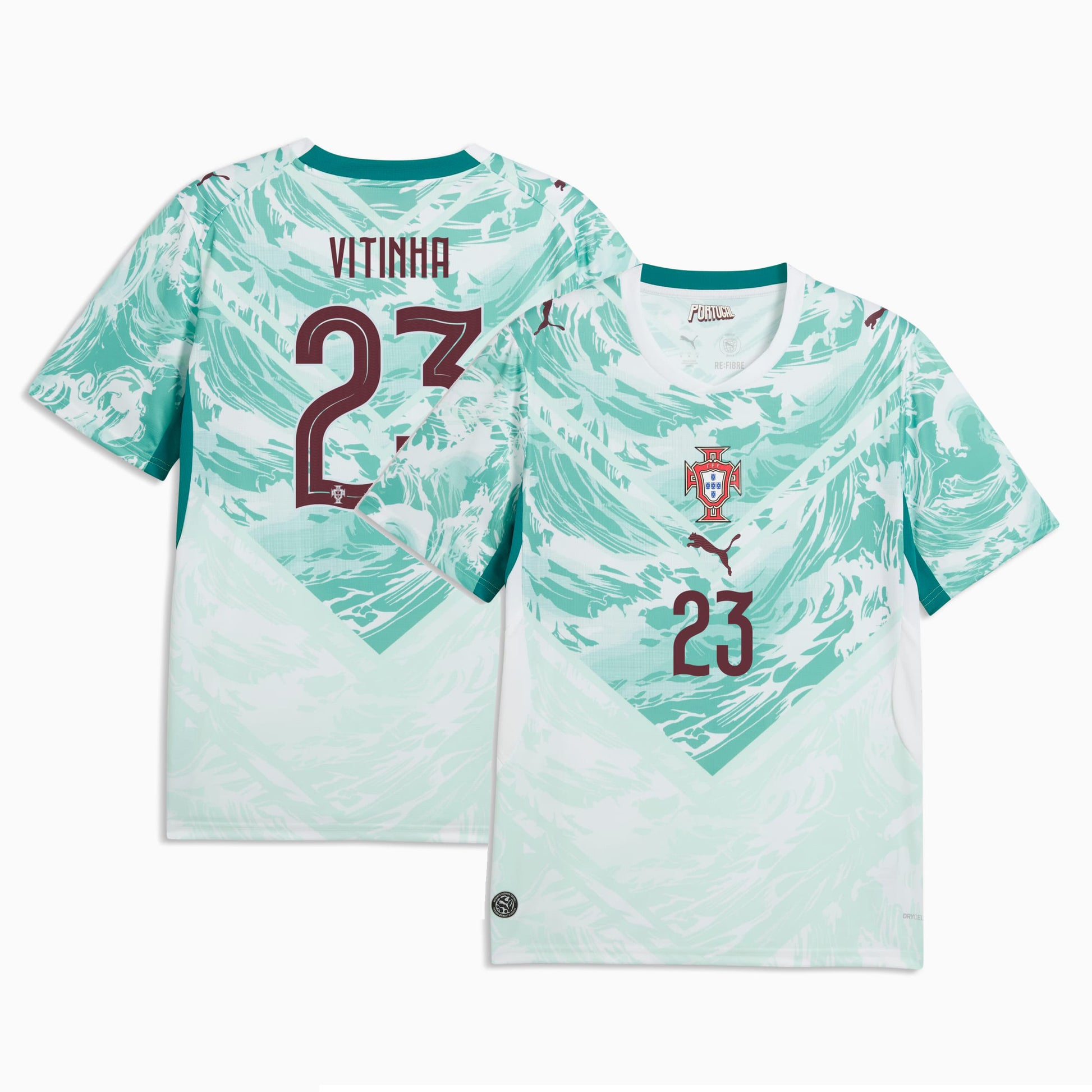Portugal 2026 World Cup Away Stadium Replica Jersey - Vitinha #23