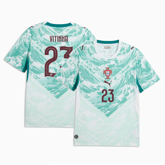 Portugal 2026 World Cup Away Stadium Replica Jersey - Vitinha #23