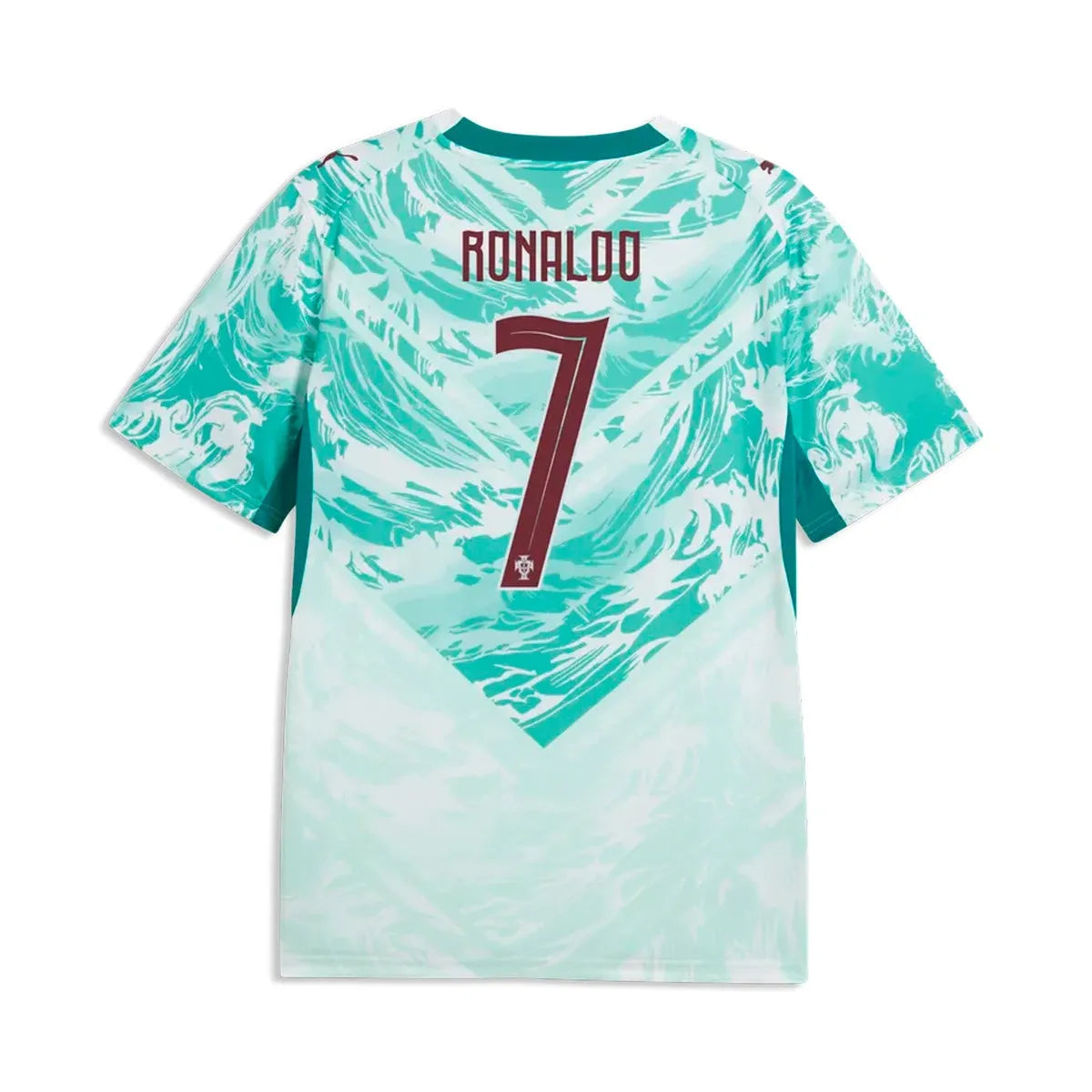 Portugal 2026 World Cup Away Kids Stadium Replica Jersey - Ronaldo #7 back view