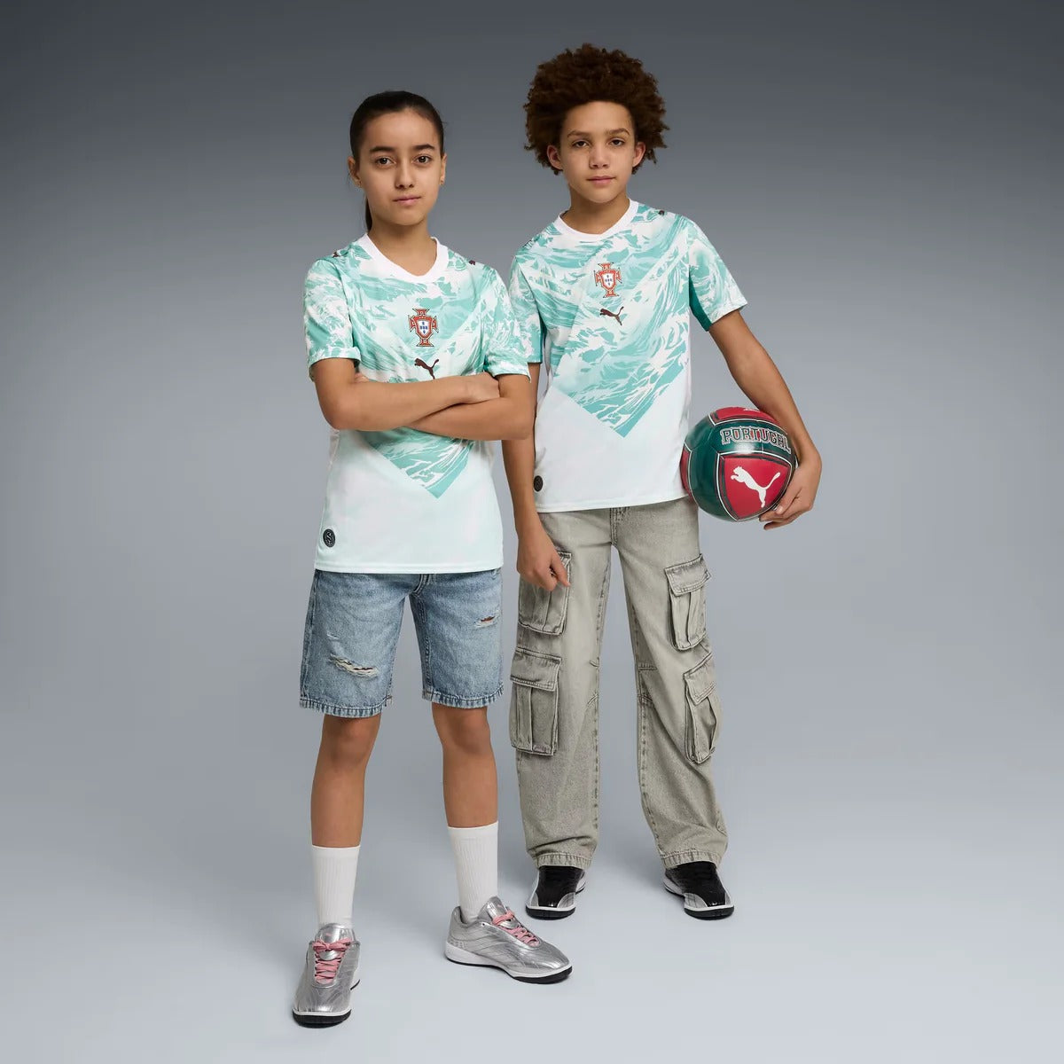 Portugal 2026 World Cup Away Kids Stadium Replica Jersey