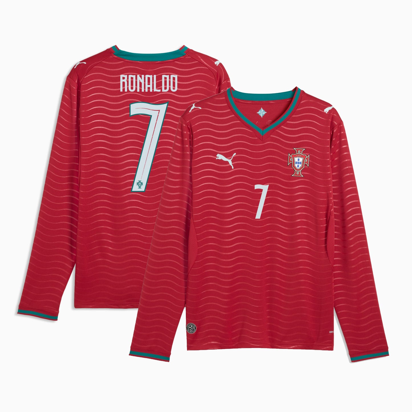 portugal 2026 long sleeve home stadium with ronaldo 7 printing
