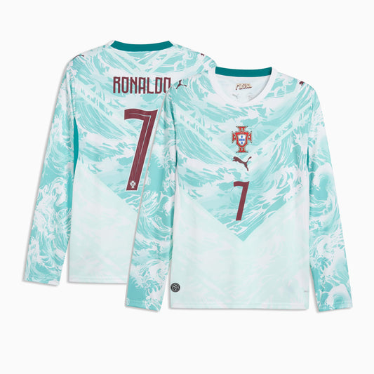portugal 2026 long sleeve away stadium with ronaldo 7 printing
