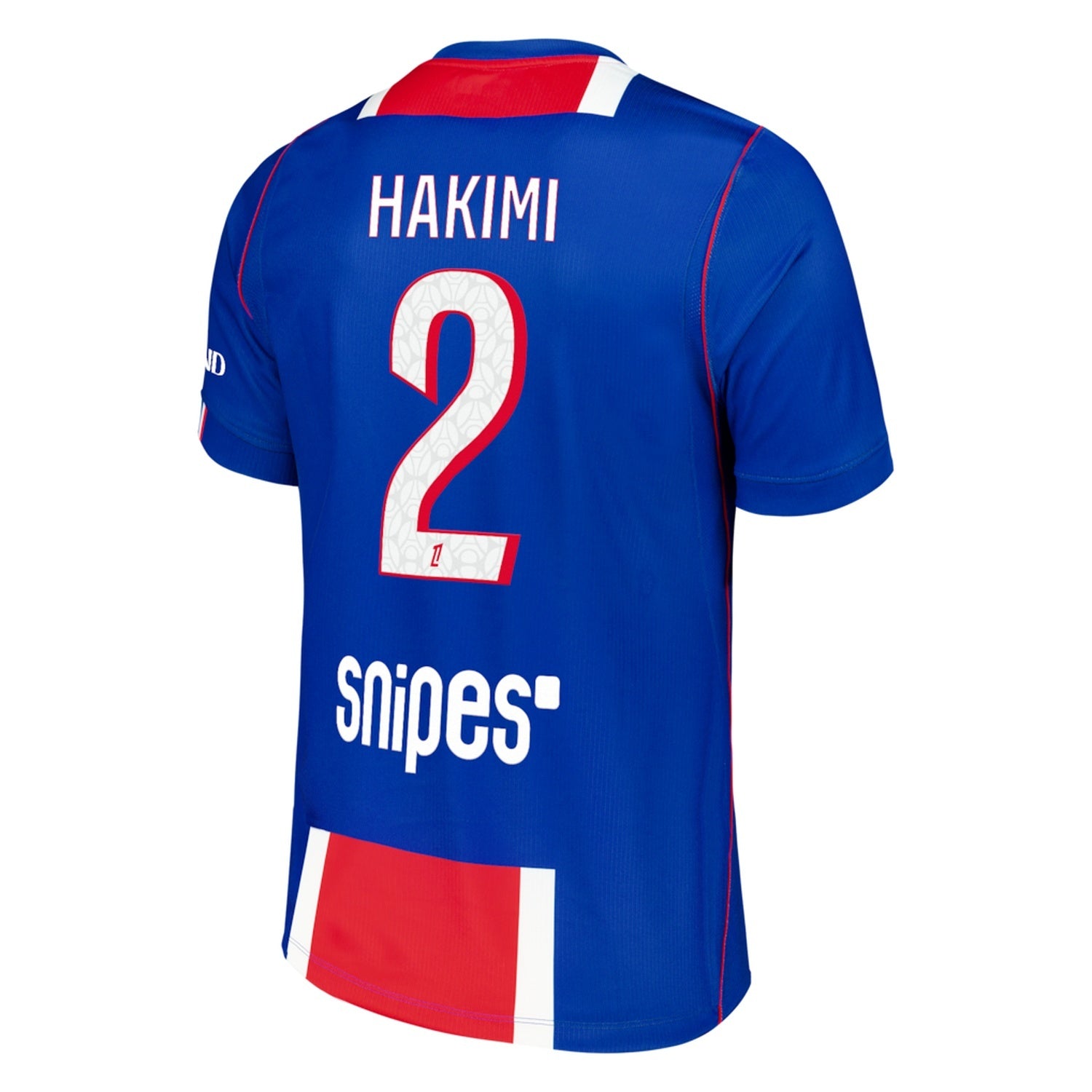 PSG 2026/27 home jersey with HAKIMI #2 custom print