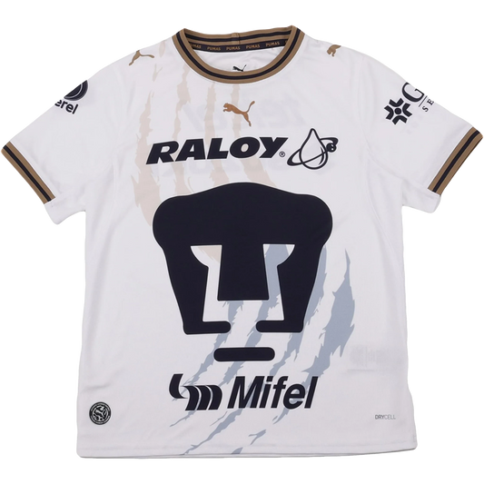 Front view of Tigres UANL 2026-2027 away navy replica soccer jersey by Final Third Kit