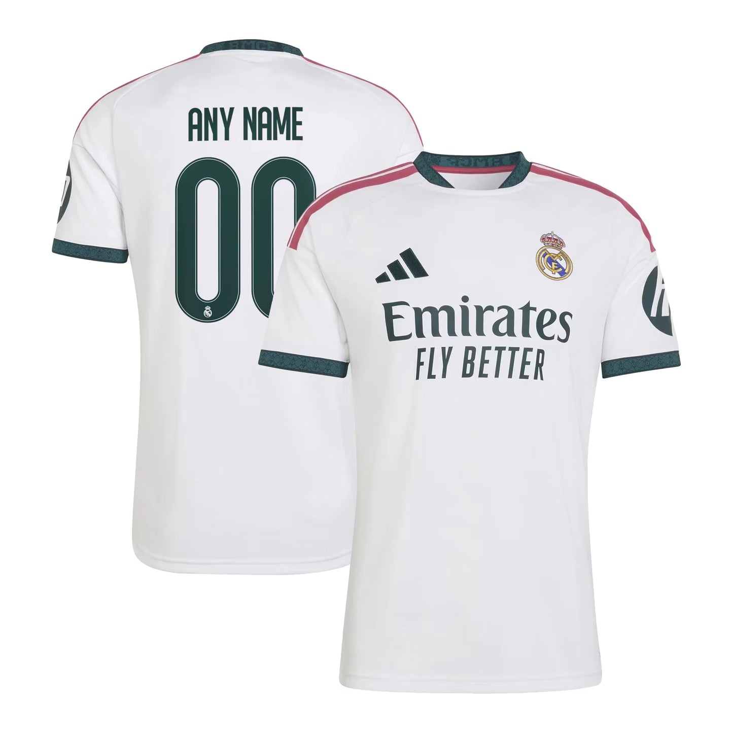 Real Madrid 2026/27 Home Replica Custom Jersey - White