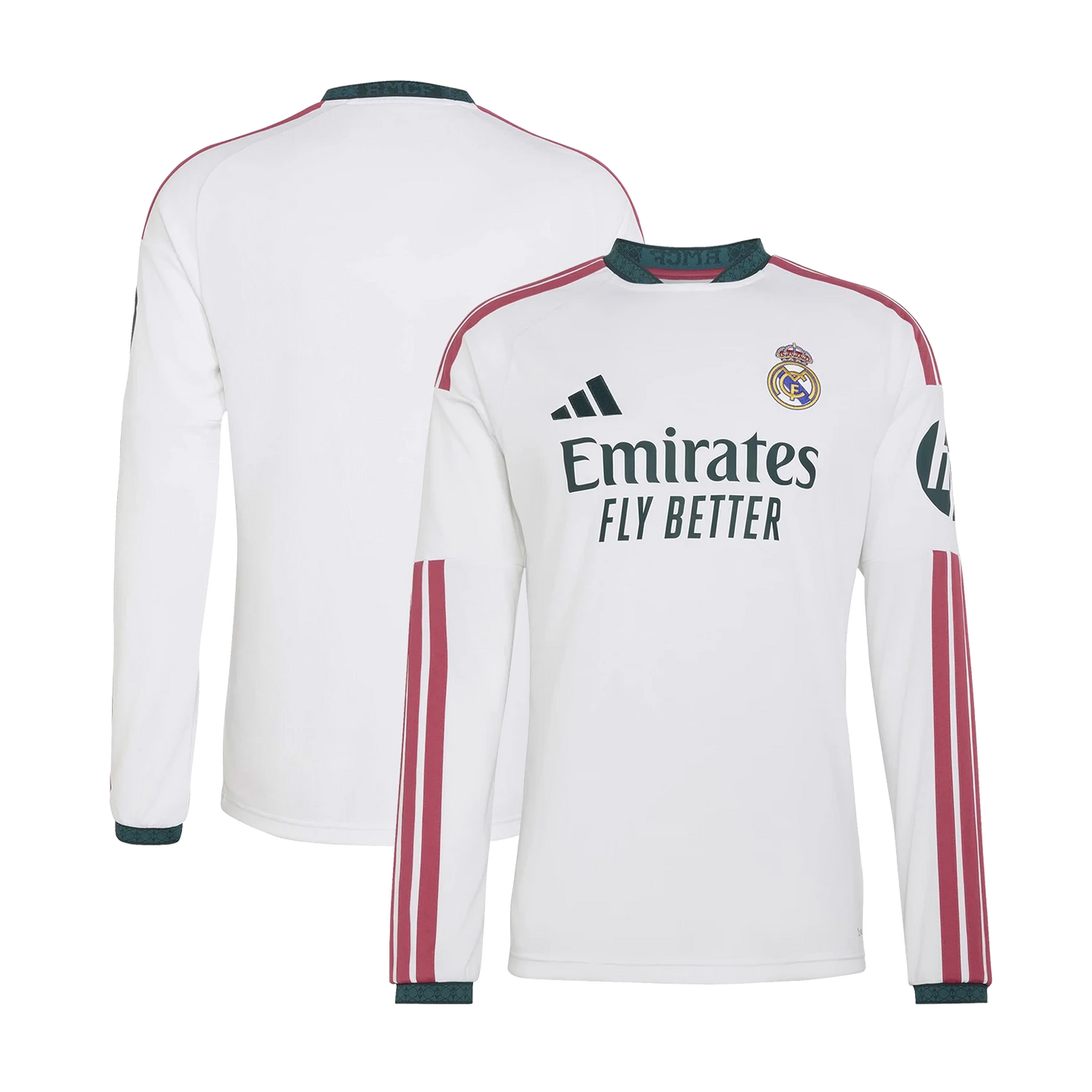 Real Madrid 2026/27 Home Replica Long Sleeve White Jersey  