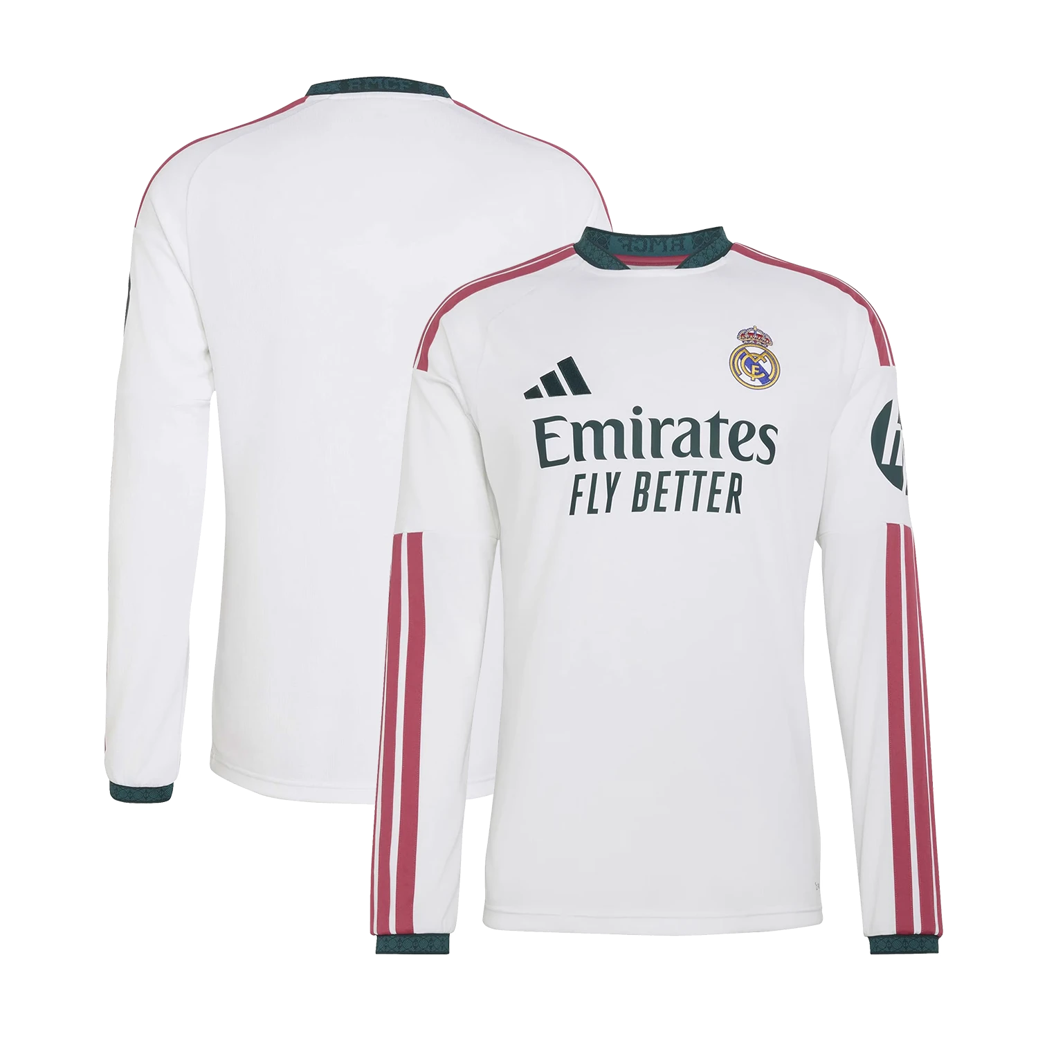 Real Madrid 2026/27 Home Replica Long Sleeve White Jersey  