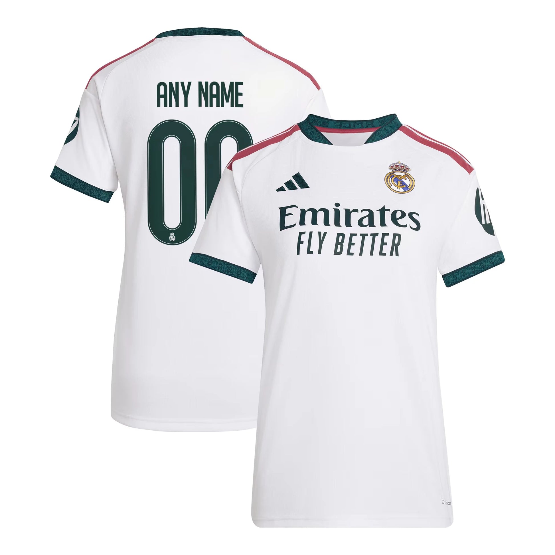 Real Madrid Women's 2026/27 Home Replica Custom Jersey - White