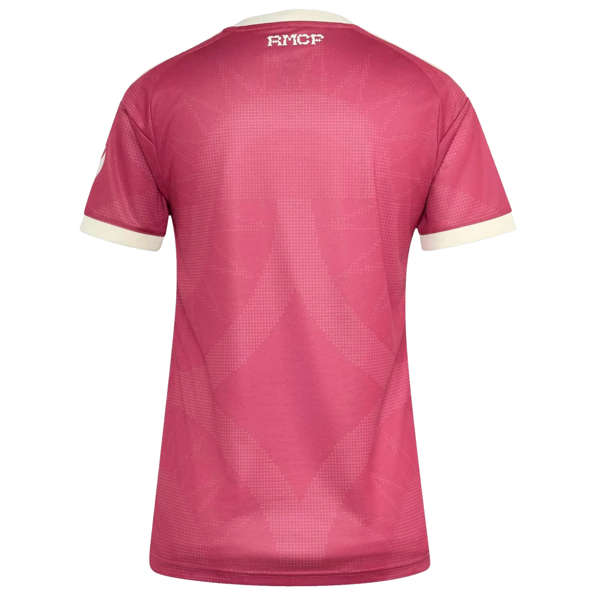 Back view of women's Real Madrid 2026-2027 third pink replica football shirt by Final Third Kit